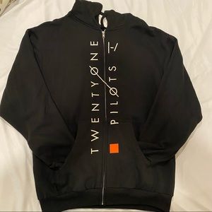 NWT Twenty One Pilots Zip Hoodie - Blurryface Era